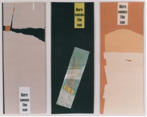 Mappen „Here comes the sun“, (zum gleichnamigen Faxprojekt), 1997, buchbinderische Arbeit